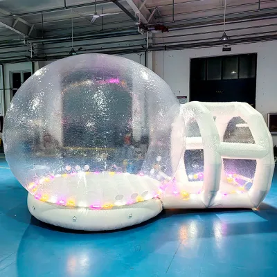 4m Inflatable Bubble House with Led Light Inflatable Transparent Tent with PVC Material for Party Rental