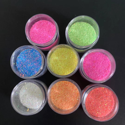 Colors Flash Shiny Wholesale Glow in Dark Glitter Powder