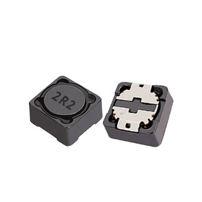 High Quality 12*12 Ferrite Core Wire Wound Inductor Coil 2R2 Power for DC Converter