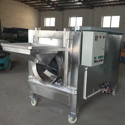 Professional Big Capacity Cashew Nut Roasting Machine Cashew Nut Roaster