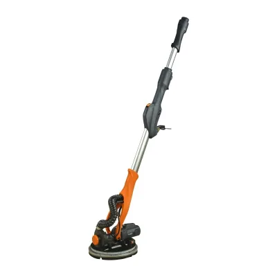 Burley 225mm LED Electric Drywall Sander Machine Portable Self-Suction with Vacuum for Wall Application