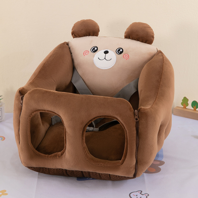 Baby Sit-Up Chair for Restaurant Use Home Dining Feeding Chair Infant Seat with Reinforced Backrest Foldable Sofa Chair for Car
