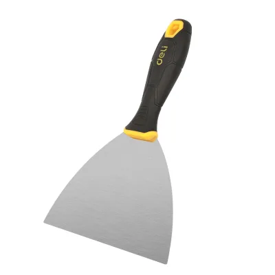 Deli EDL-HD6 Stainless Steel Putty Knife Cleaning Shovel Blade Scraper Trowel Putty Knife Glass Spatula Cleaning high quality