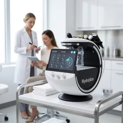 Popular 7 in 1 Jet Peel Machine Hydra Water Dermabrasion with Skin Analyzer for Professional Salon Clinic Use
