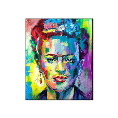 Fashion Beautiful Woman Portrait Art Picture Canvas Paintings Wall Poster and Print for Living Room Home Decoration