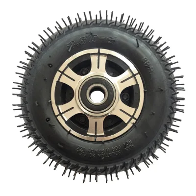 Hot Sale 8 Inch Solid Tire of 2.50-4 Front Wheel Bearing 200*60 Rear Wheel