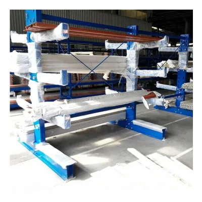 DJ Flexible Customized Warehouse Steel Rack Heavy Duty Cantilever Racks Warehouse Racks Double Sided Structural Cantilever Rack