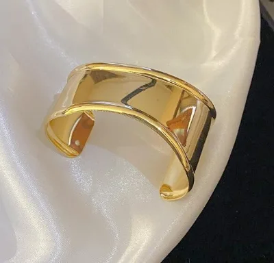 2026072809 Open Bangle Gold Silver