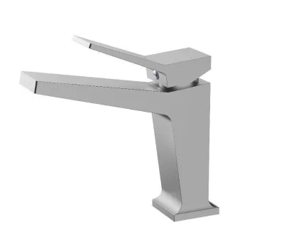 Modern Golden Bathroom Basin Faucet with Touchless Ceramic Valve Core Sensor Sense and Electric Feature