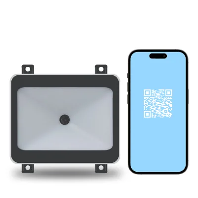 ZHONGYAN Automatic Vending Machine Barcode Scanner 2D QR Code 1D Bar Code Reader Module USB Interface LED Light 300 Scans/Sec