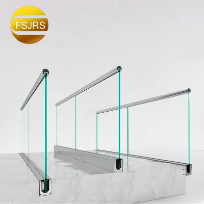 Metal Frame Glass Railing Hanging Profile U Channel Aluminum Stainless Steel U Channel for Glass