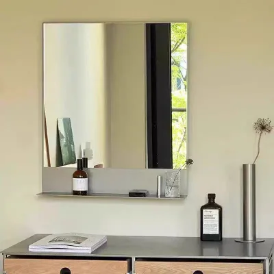Minimalist Gold Wall Mirror Elevate Your Bathroom & Living Room Decor