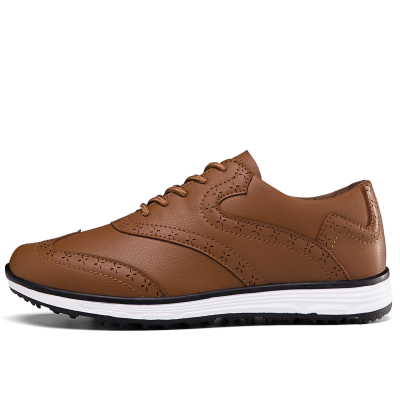 Golf Shoes Microfiber Leather Golf Sneakers Comfortable Walking Sneakers Outdoor Jogging Breathable Summer Golf Shoes