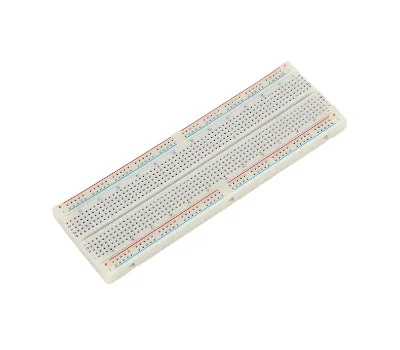 830 Tie- point Solderless Prototyping Breadboard to Test the Curcuit
