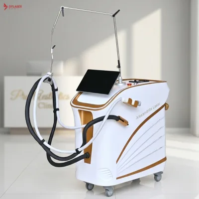 Innovative 808nm Diode Laser Stationary High Strength Hair Removal Machine Auto Parameter Spot Technology for Commercial Use Air
