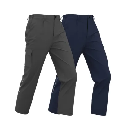 Custom Pure Color Work Trousers Construction Comfortable Pants