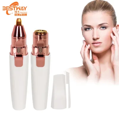 Safety Painless Multifunctional Facial Safety Rechargeable Portable Home Fast Full Coverage Personal Electric Eyebrow Trimmer