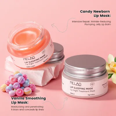 Night Repair Deeply Moisturize Custom Logo Available Fit for Brand and Wholesale Business Over Night Lip Mask Custom logo