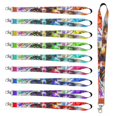 OEM Customized New Camera Neck Strap Satin Metal with Polyester Lanyard Logo Printed Accessories Lanyard