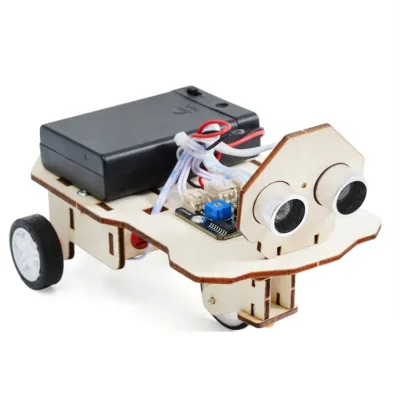 Technology Small Production Intelligent Ultrasonic Obstacle Avoidance Car Manual Assembly Experimental Teaching Aids STEM