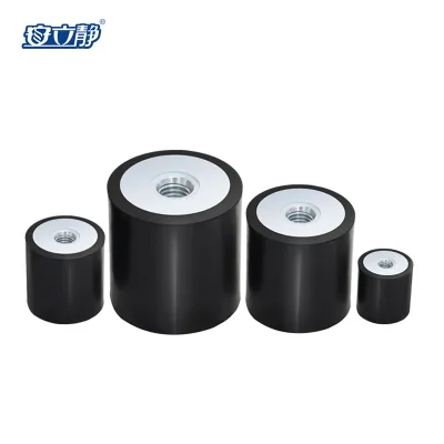 Chinese Factory Industrial Machinery Mount Vibration Isolator DD Type M12 Floor Rubber Damper Isolator