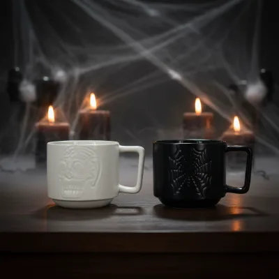 High Quality New Fashion Creative Ceramic Halloween Theme Mug Ornaments for Halloween's Day Gift