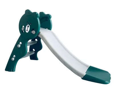 Plastic Indoor First Folding Slide for Toddlers, an Ideal and Entertaining Baby Toy for Early Playtime