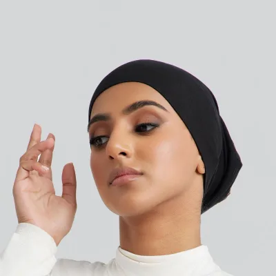 Classical universal muslim under cap hijab solid color Customizable Comfortable Breathable Stretchy Soft Modest