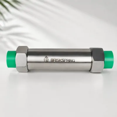 Electricity Free Salt-Free Inline Water Descaler for Household Use RV Compatible Main Line Water Heater 8.8 GPM Copper Connector