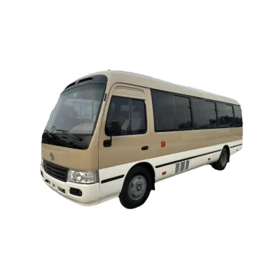 PERFECT CONDITION USED 2024 TOYOTAS COASTER COMMUTER BUS (RHD/LHD) NO ACCIDENT , NO DENT