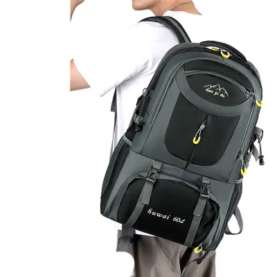 New Fashion MultiCompartment Hiking Backpack With Tennis Ball Holder Workout Bag for Outdoor Camping