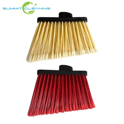 Wholesale Reusable Home Angle Broom Head Head Manufacturer Plastic Brooms and Dustpan NO.6108