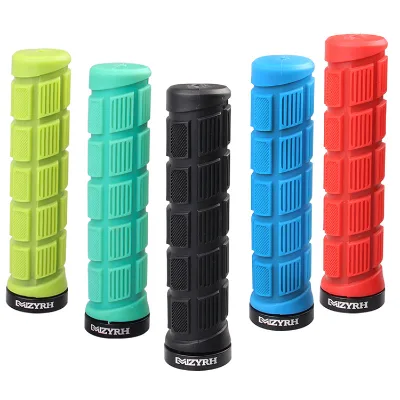 Bicycle Aluminum Alloy Lockable Rubber Anti-shock Anti-skid Handle Mountain Bicycle Handlebar Bicycle Handlebar Cover