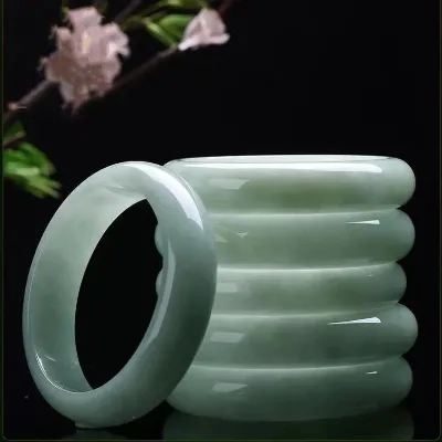 DIY New Products Natural Jade Bangle Stone Natural Jadeite Bracelet for Women