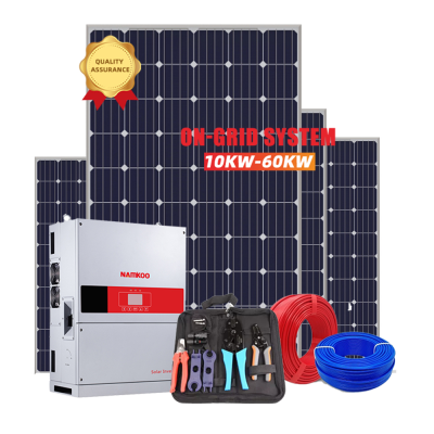 10kw on Grid 25 Years Warranty Photovoltaic Solar Household System