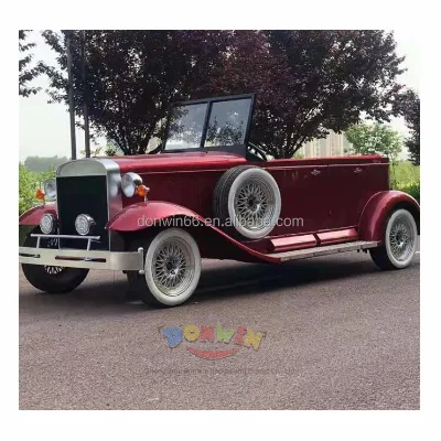 Special Price for Sale of Vintage Electric Car Low Speed Car for Passenger Electric Four Wheeler Car