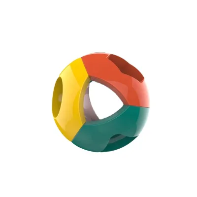 Konig Kids New Born Toys Safe Multi Color Bell Ring Ball Baby Ball Rattle Toys
