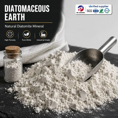 Natural Diatomite Earth Powder For Multiple Application Filter Aid Animal Bedding Moisture Control Eco Safe China Factory
