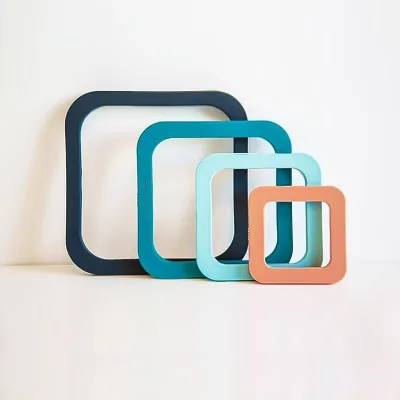 No More Scalded Surfaces - Silicone Trivet Mats, Heat Resistant & Non-Slip