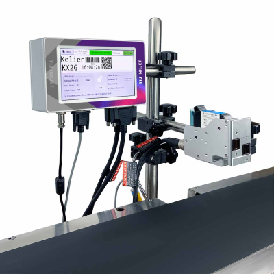 Industrial Bar Code Handheld Jet Printer Continuous Bar Batch Code Inkjet Printer / Small Tij Date Ink Jet Coding Printer