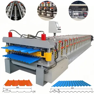 Maquina Acanaladora Para Fabricar Planchas De Zinc
