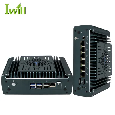 Micro Appliance Linux Mini Pc I7 2.5 GE LAN 12V With Reset 4g 5g Sim Card Pc