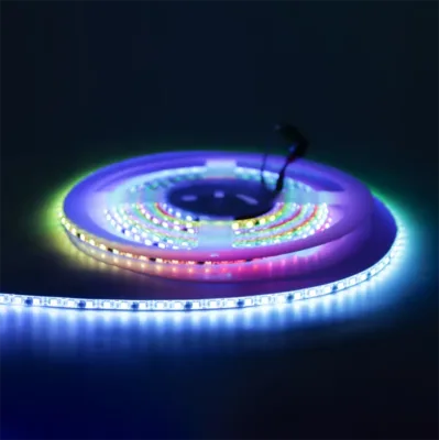 Zigzag S Type Linear Lamp Bendable Full Colors Flowing Water Game Room Bar Magic Rainbow RGBIC 5v LED Light Strips Factory
