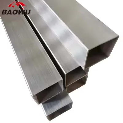 Cold Drawn & Hot Rolled Stainless Steel Tube 201/304/316L/430 Square Rectangular Decoration Bending Cutting Welding Services