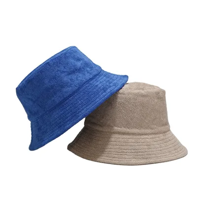 Women's Fashion Winter Towel Fabric Bucket Hat Outdoor and Traval Ready Hat