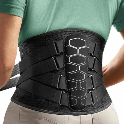 High Quality Breathable Double Pressure Elastic Belt Weight Lifting Exercise for the Back Men Women