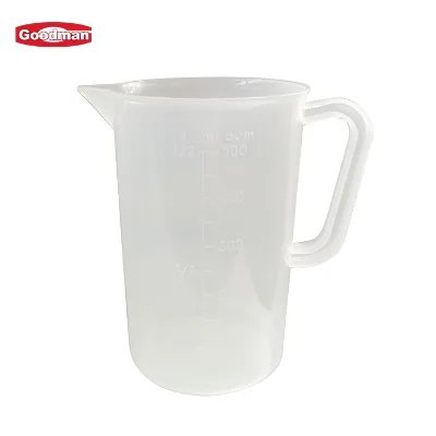 Eco-Friendly PP Transparent Plastic Measuring Cups 2000ml Capacity Baking Accessories Measuring Tools
