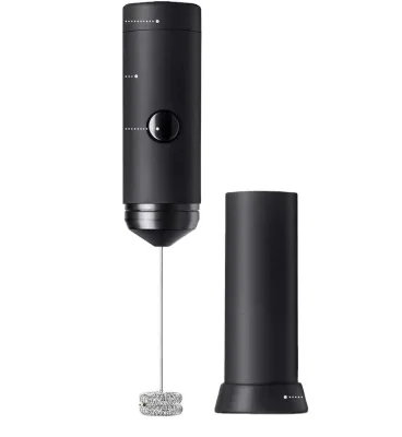 New Battery-operated Stainless Steel Frother Electric Foaming Milk Frother Handheld Foam Maker