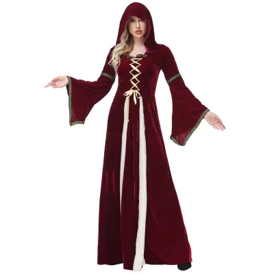 2025 new styles Fancy Cosplay Carnival Women Dress Adult Halloween Costumes Little Red Riding Hood Costume