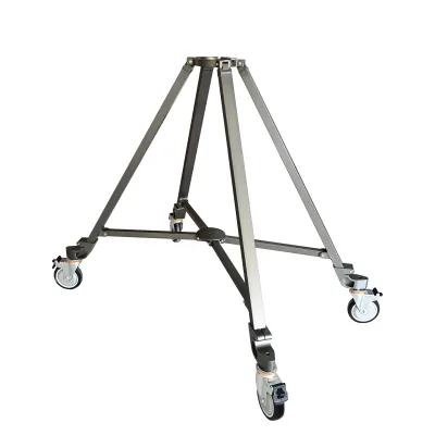NSH Heavy Duty Camera Tripod With 4 Wheels Camera Accessories Track for Dsir and Video Photography